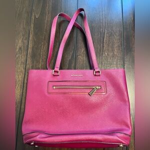 Michael Kors Red Tote Handbag